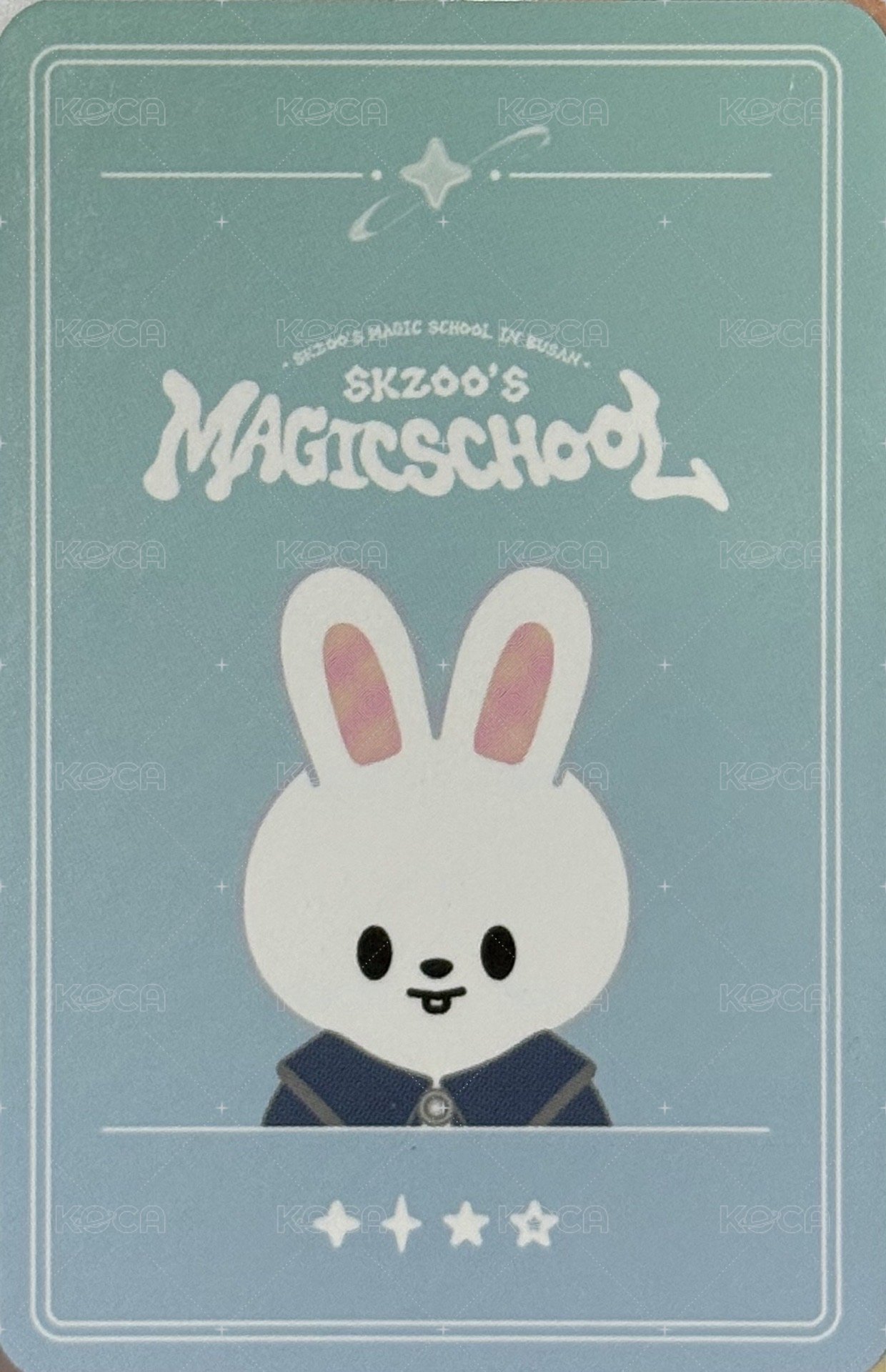 4th FM 釜山快閃店 線下 滿額卡  背面