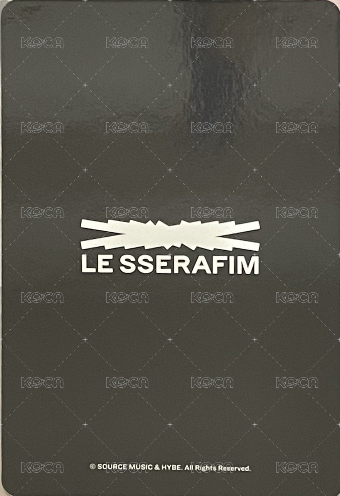 CRAZY JP 周邊卡 毛球卡 背面