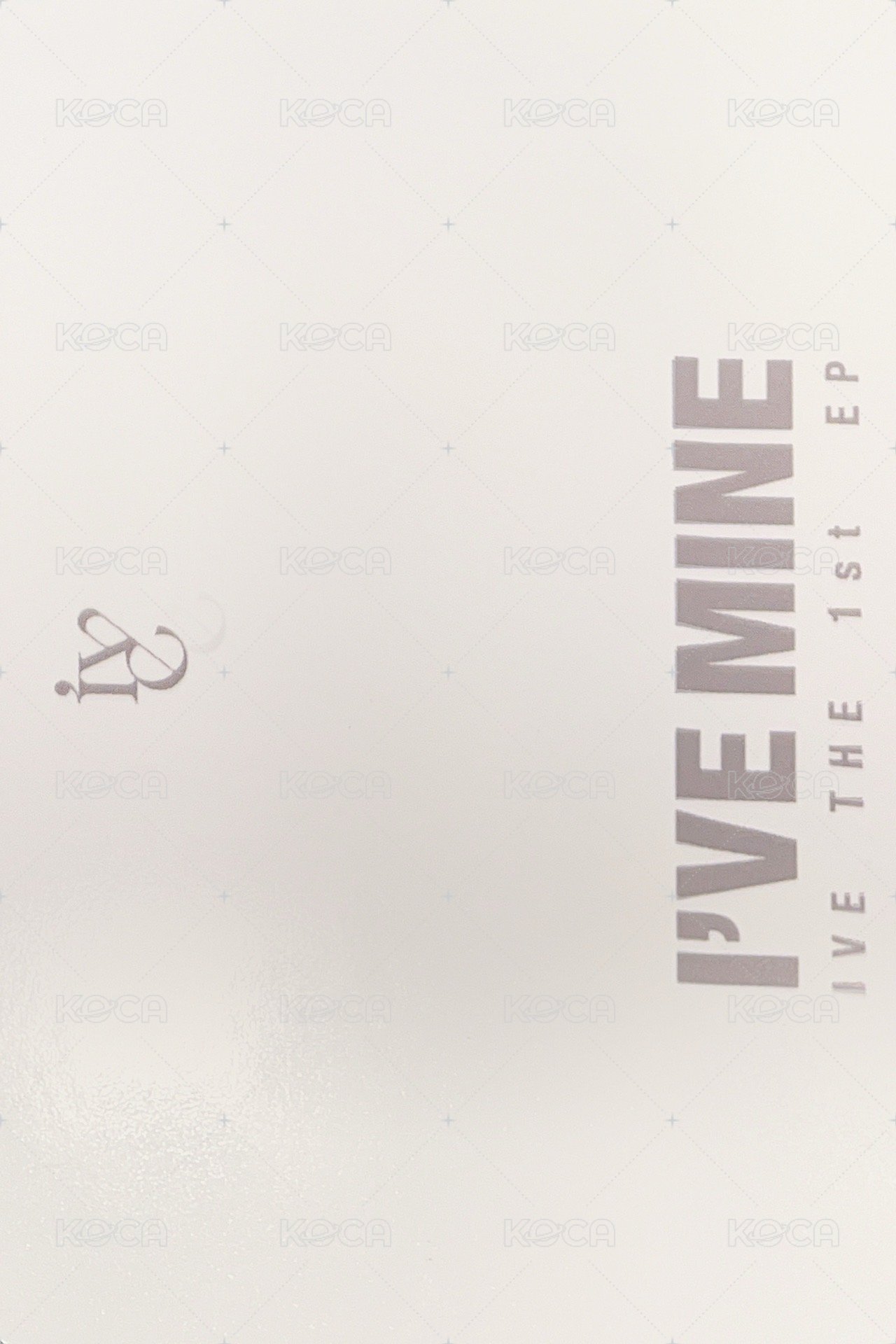 I'VE MINE 船特 特別版 特典卡  背面