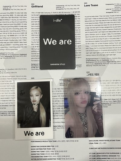 We are wvs特典雨琦