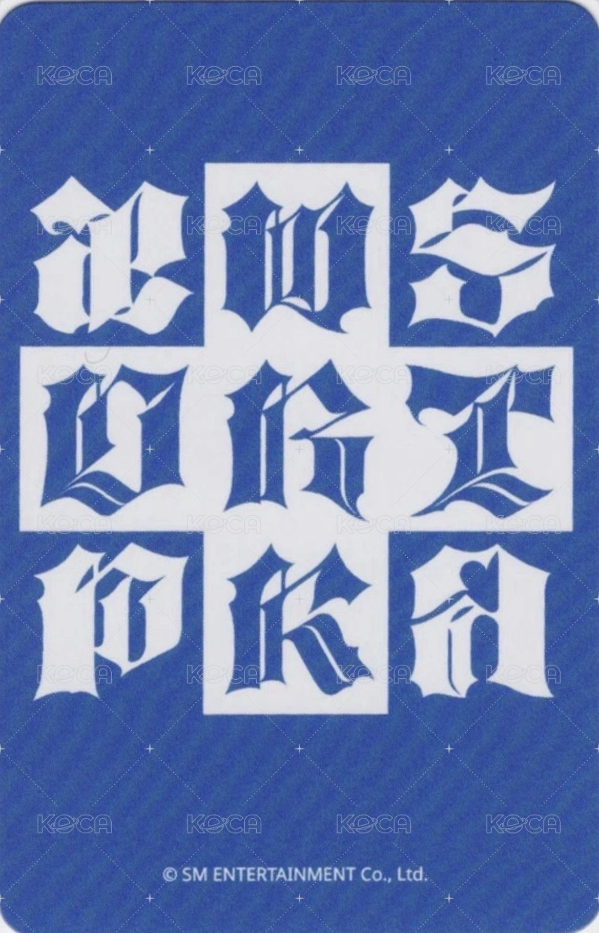 Dirty Work am 簽售卡 冬 背面