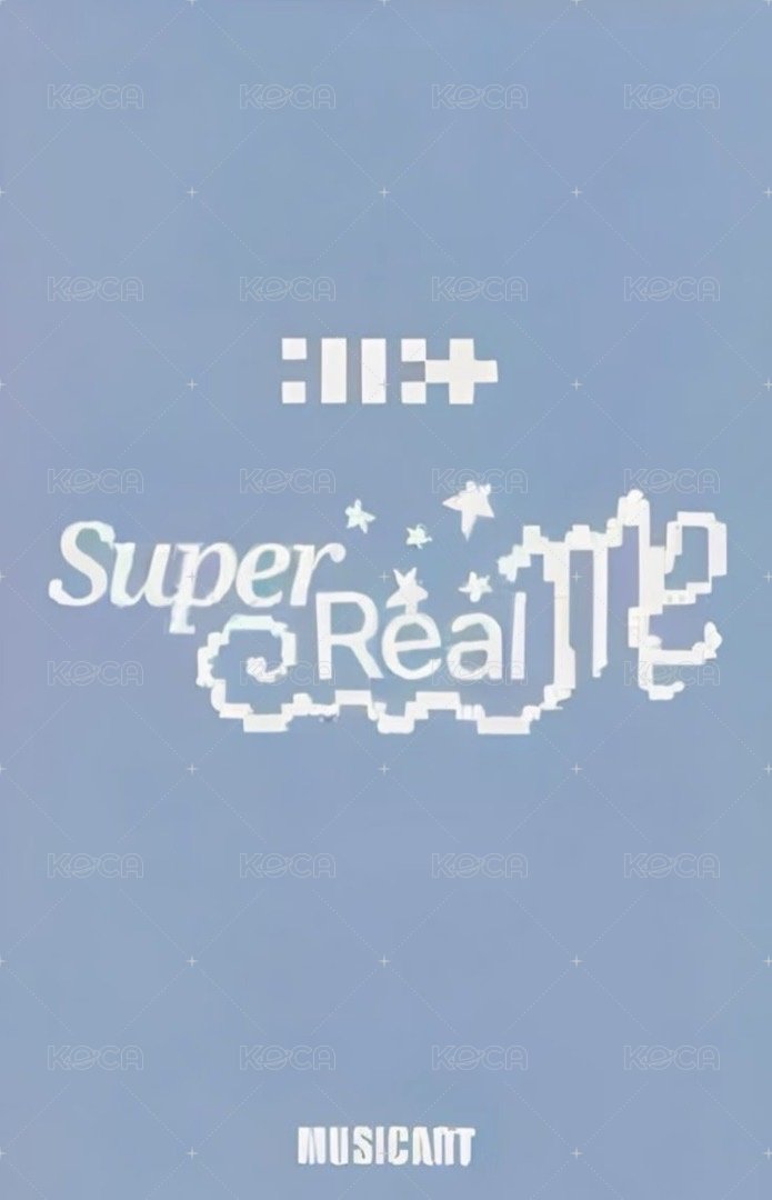 SUPER REAL ME ma 簽售卡  背面