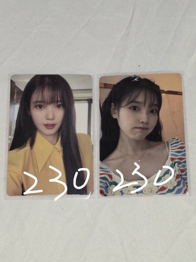IU 2022演唱會dvd卡