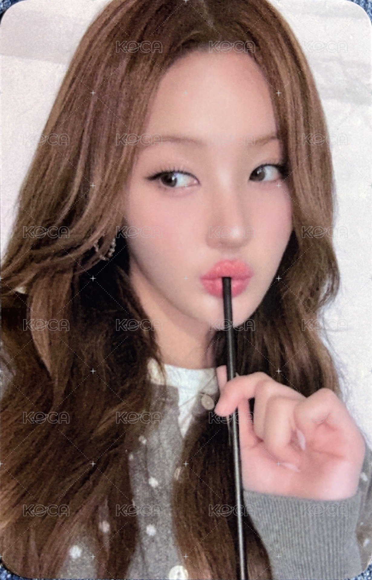 224 bstage 預售 特典卡 吸管 正面