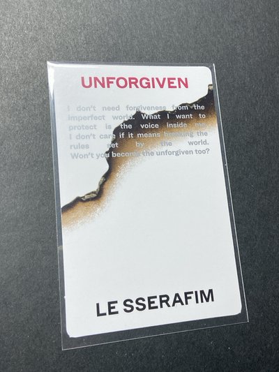 Unforgiven 專卡
