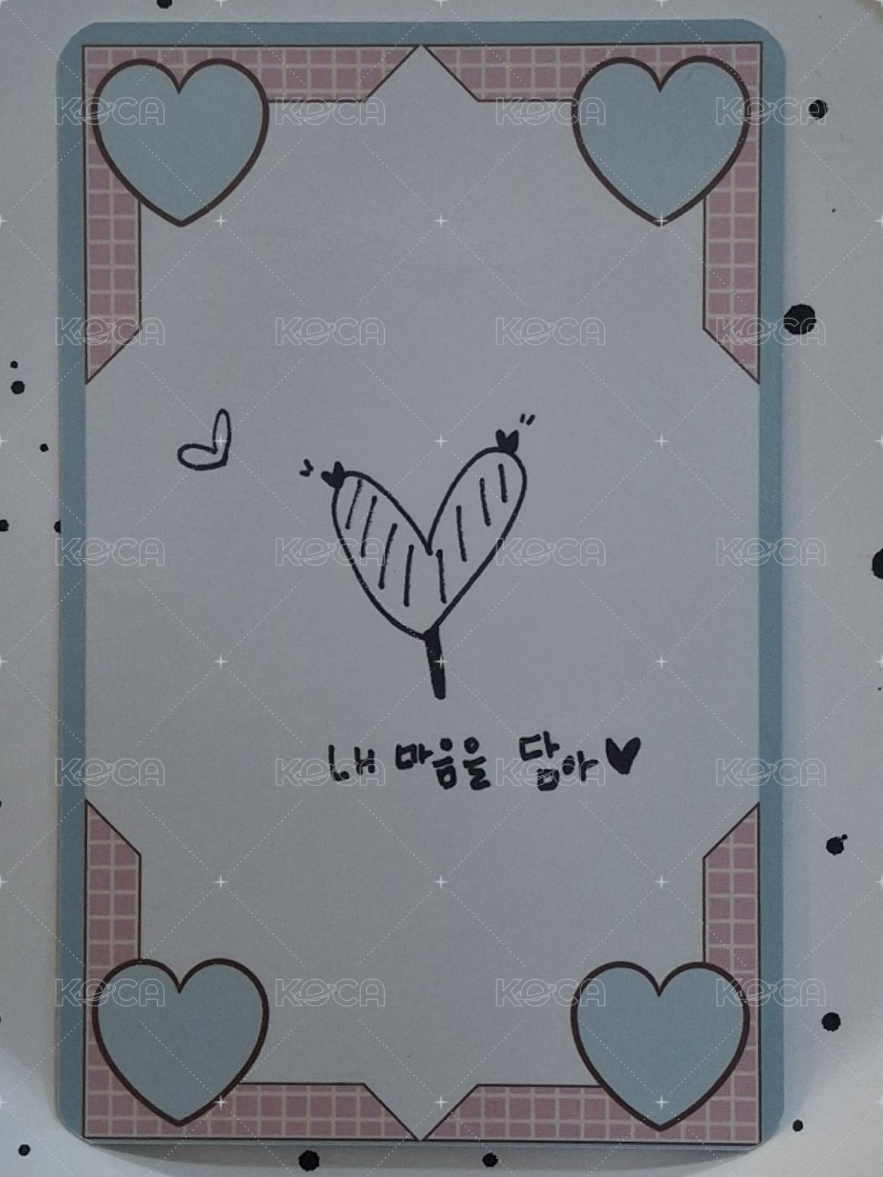 AGASSY knpops 抽選卡 中籤卡 背面