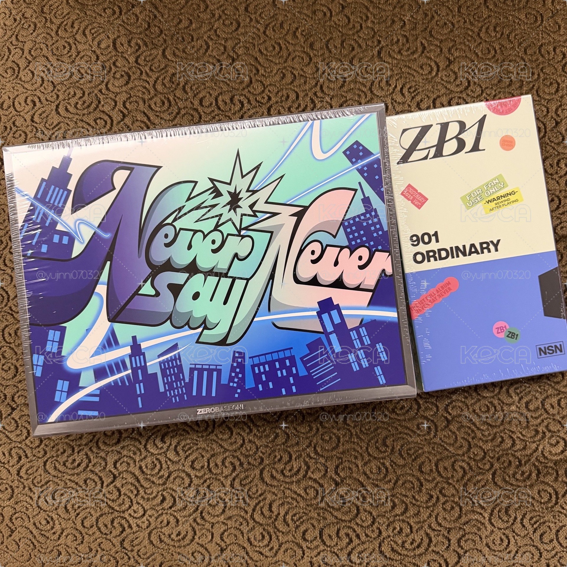 ZEROBASEONE 正規一 NEVER SAY NEVER 未拆專