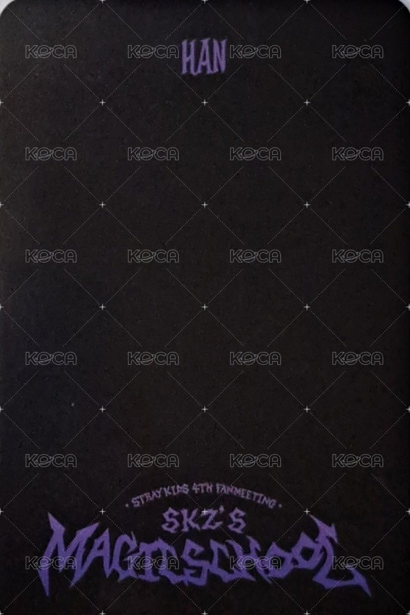 4th FM 入場卡 / 場限卡 03/30 背面