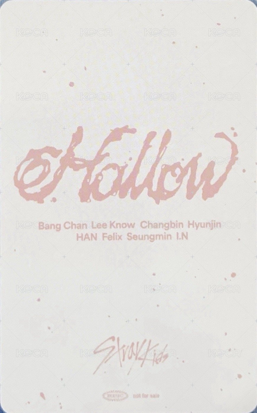 Hollow 索尼 特典卡  背面