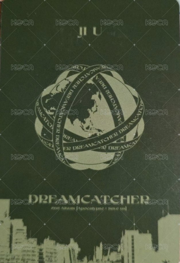 正規二輯 專輯卡  背面