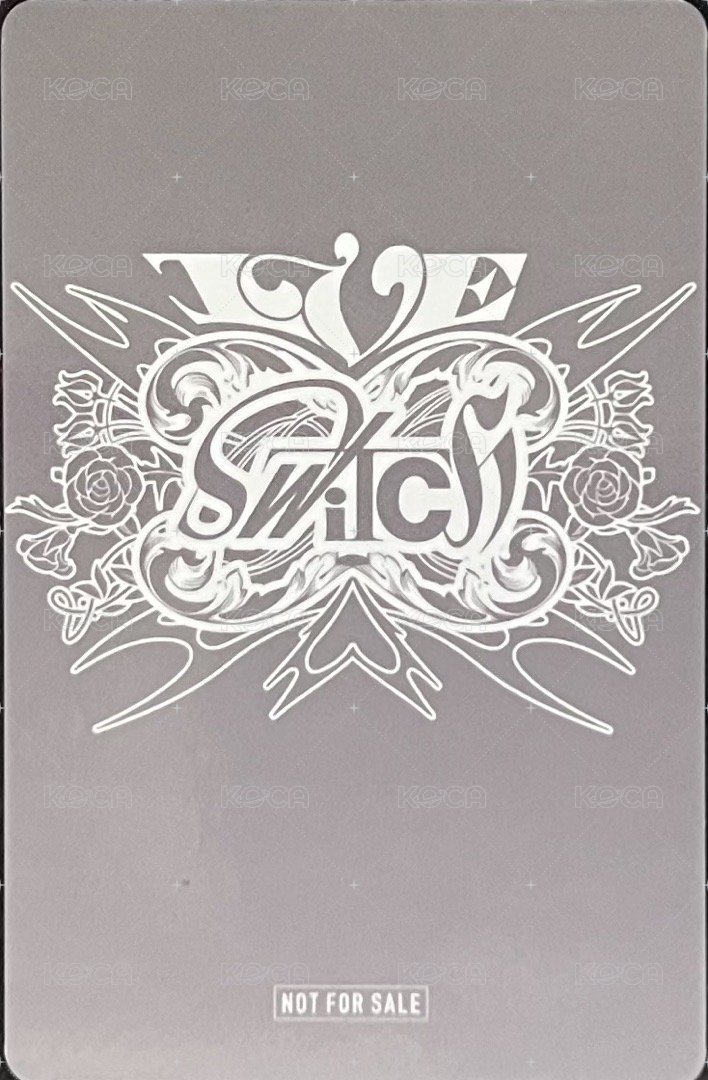 IVE SWITCH 入場卡 / 場限卡 0819東京場限 背面