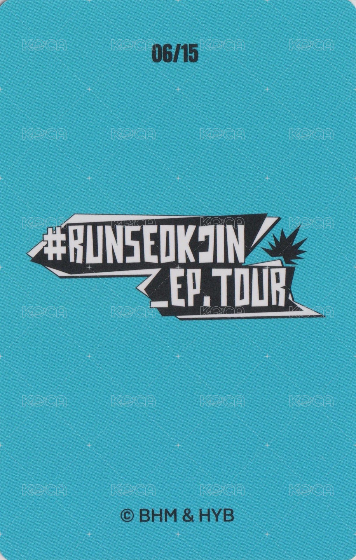 跑珍Tour 隨機卡 (6/15) 背面