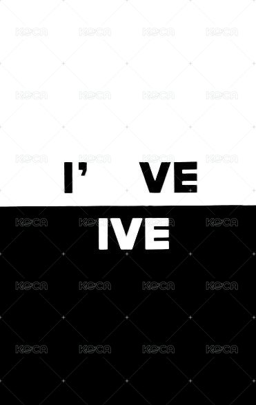 I've IVE 專輯卡 l’ve IVE ver.2 專卡 背面