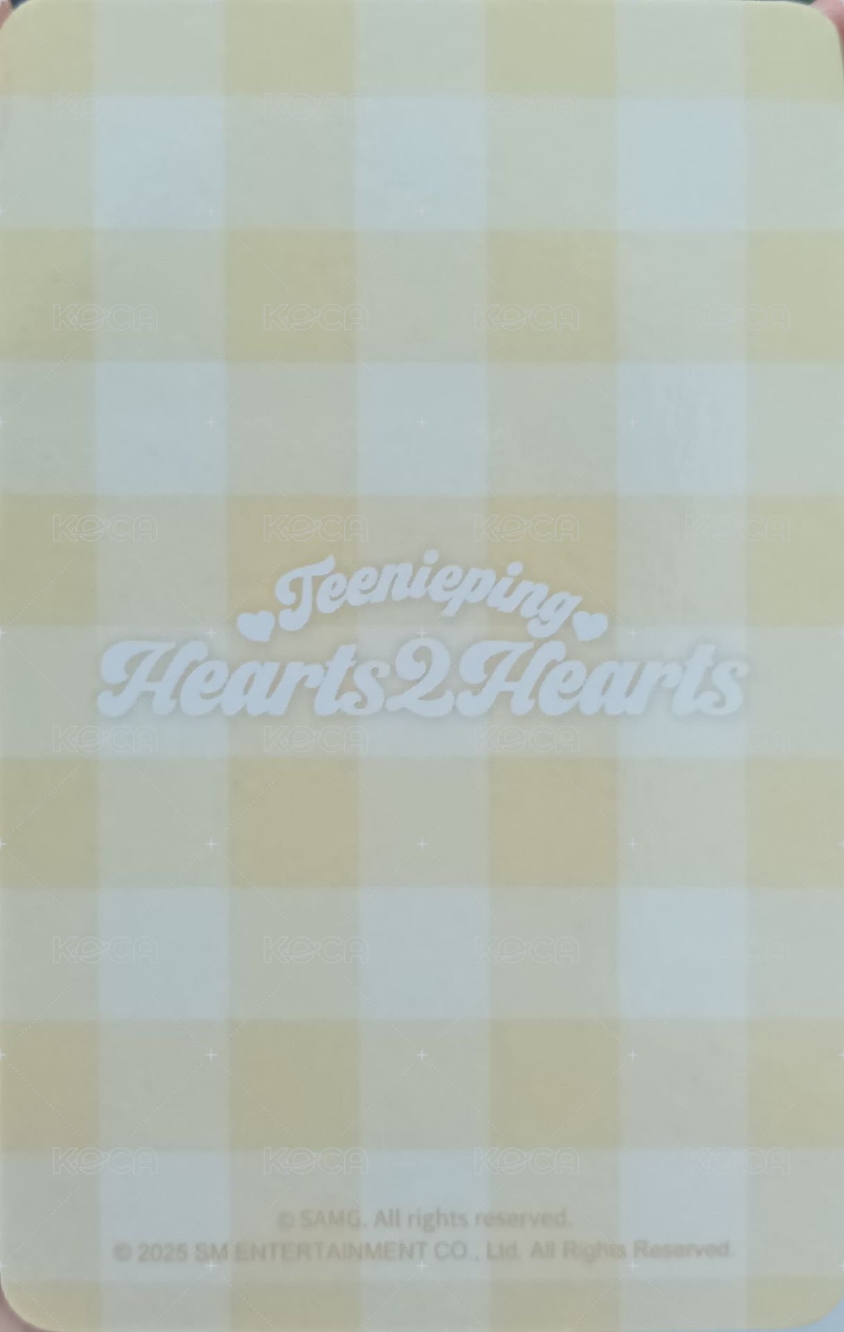 Teenieping聯名 隨機卡 官拍 背面