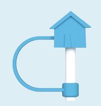 EDIYA 聯名 吸管（套） 房子吸管套