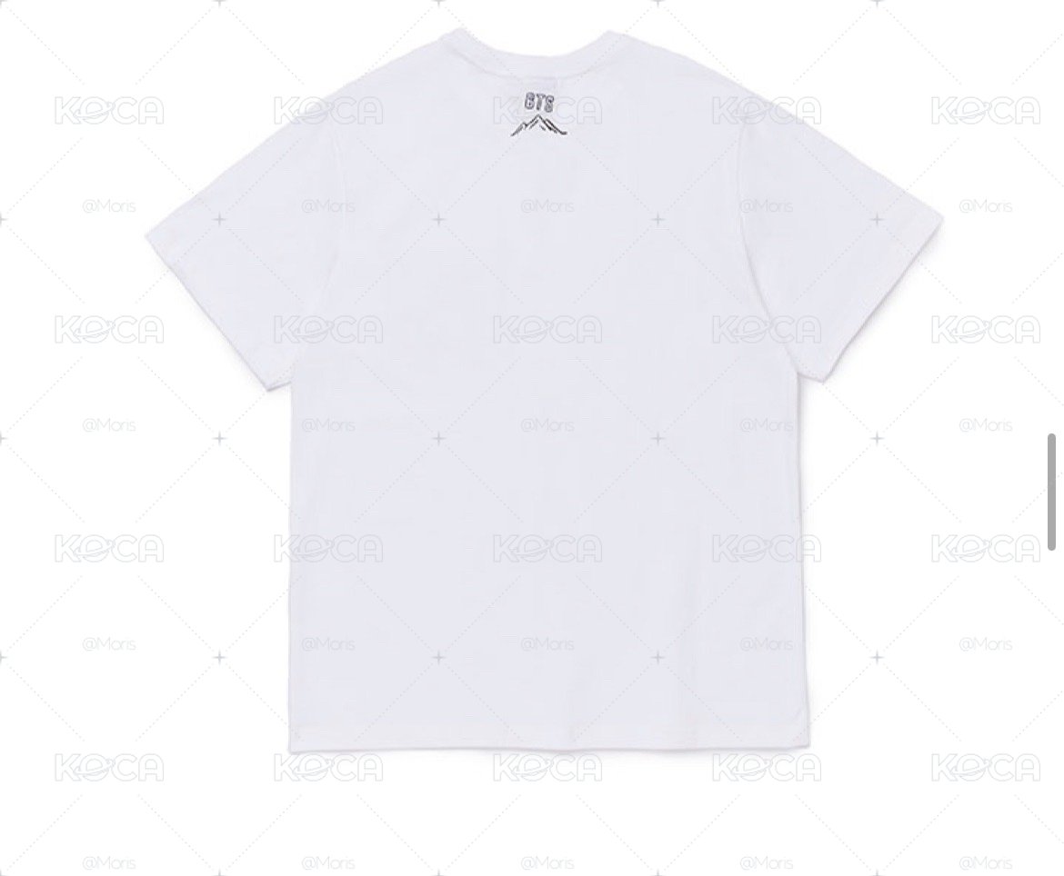 BTS 防彈少年團 in the soop 白色 Tshirt. 上衣 L