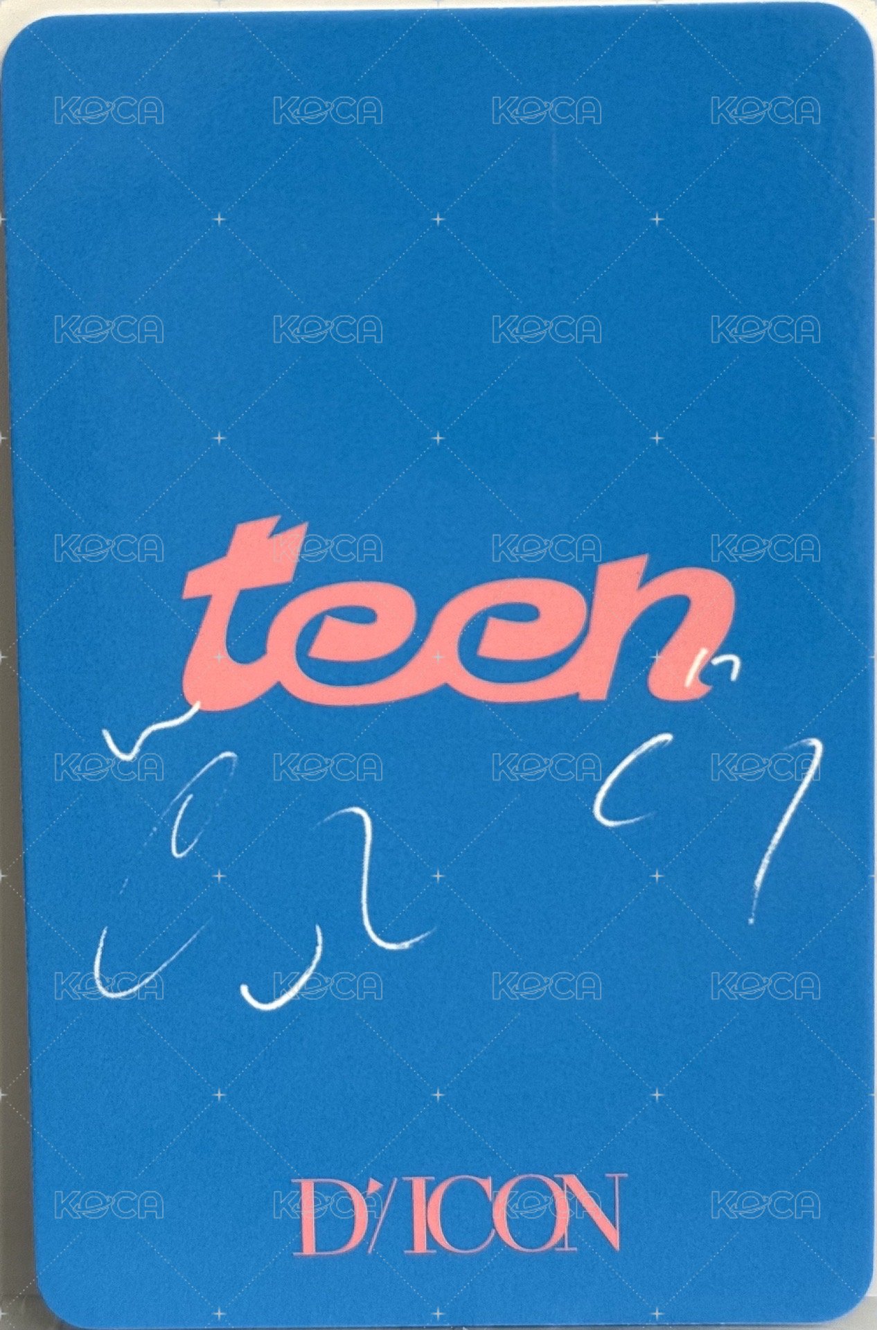 22’D社 D社 周邊卡  背面