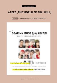 Will Dear My Muse PB 預售