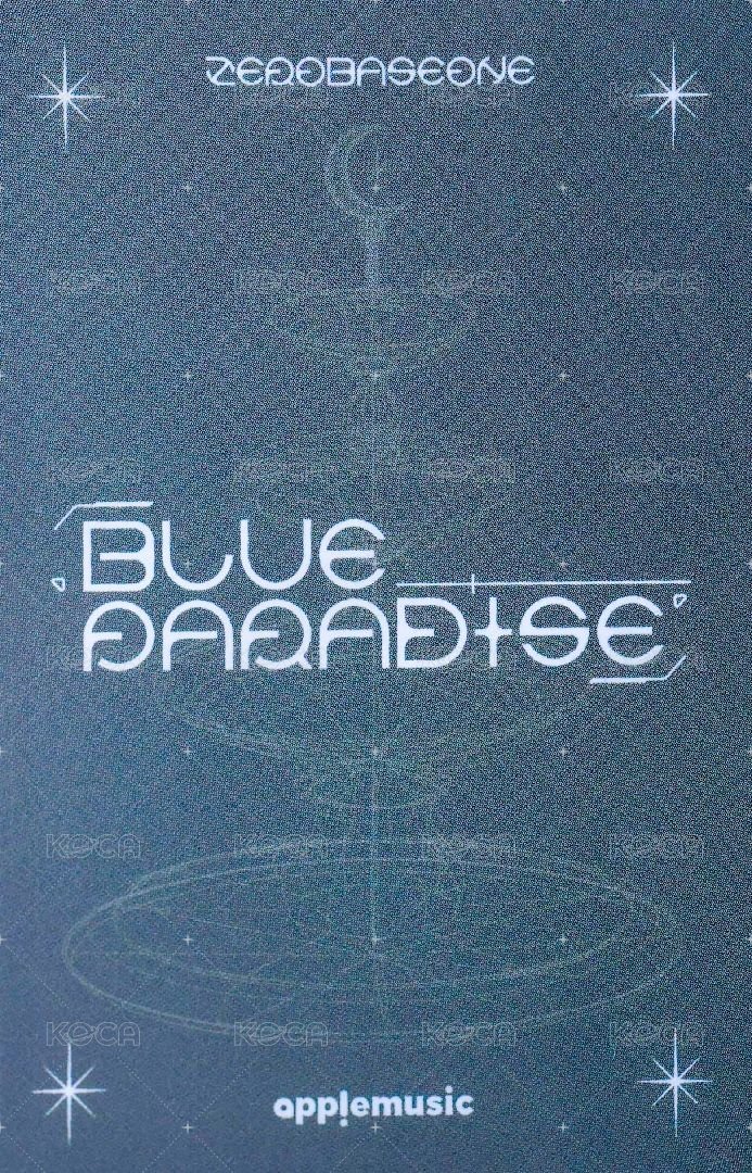 迷五 am 特典卡 無框眼鏡ver. 背面