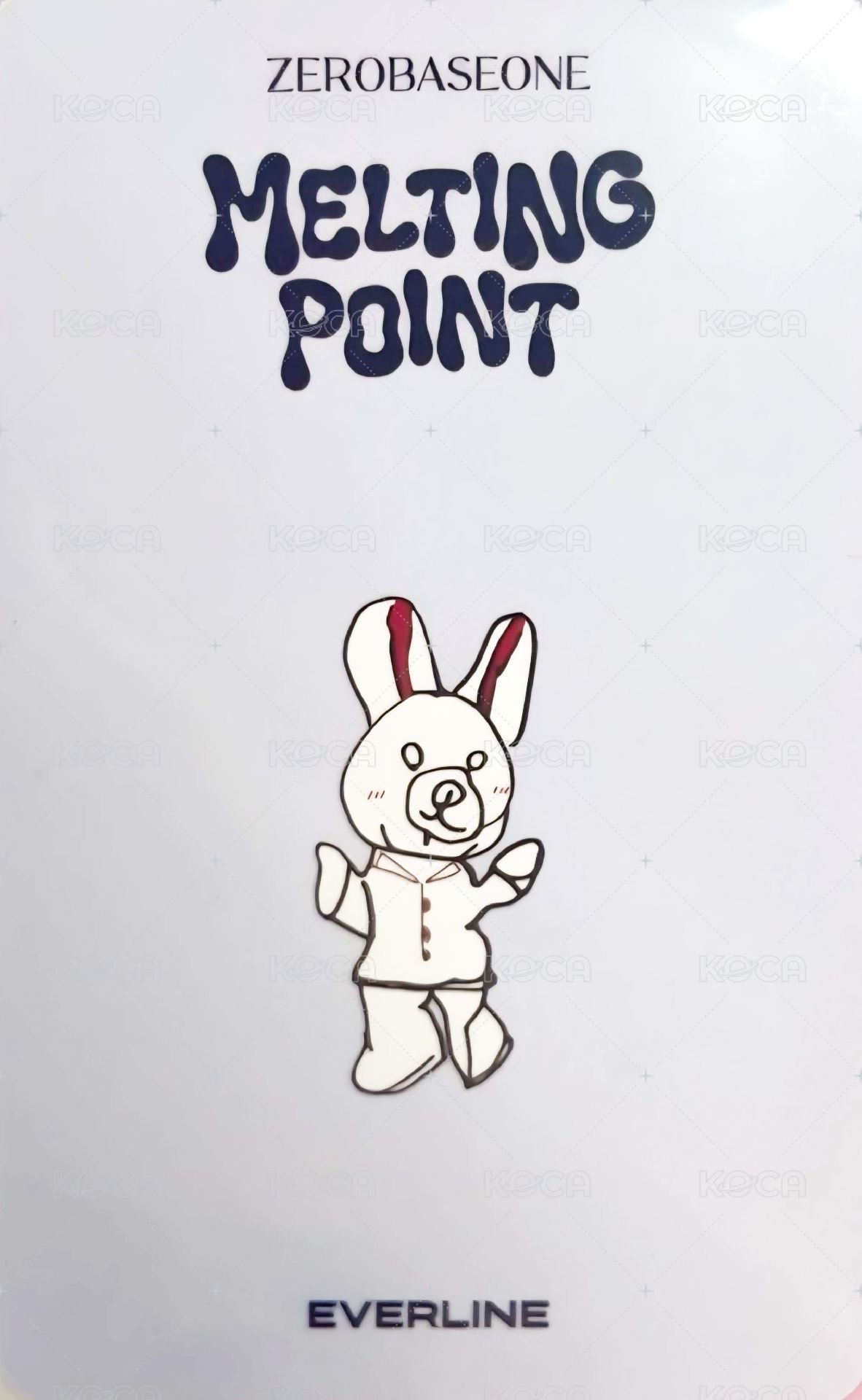 迷二 el 樂天 幸運卡 玩偶 ver. 背面