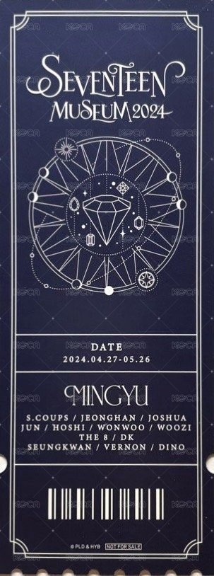 24‘博物館 入場卡 / 場限卡 2nd Block  背面