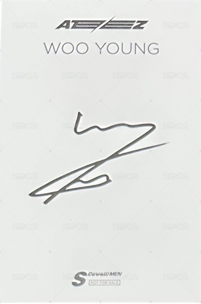 S Cawaii WHITE 雜誌卡 A 背面