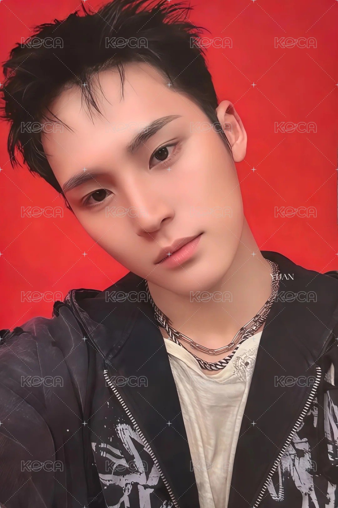 正五 yzy 上海 簽售卡  正面