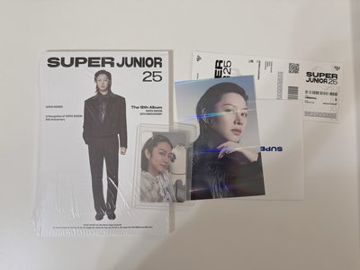 SJ25 已拆封PB版 希澈套組