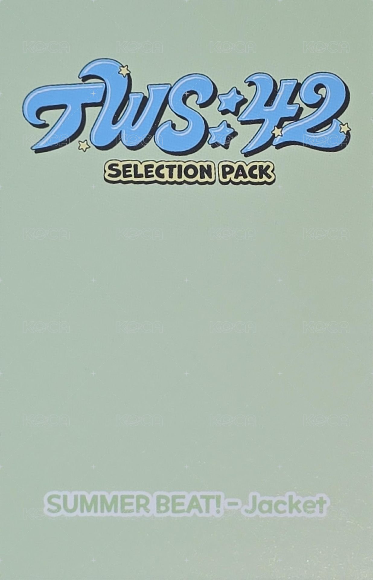 TWS:42 Selection Pack 周邊卡  背面