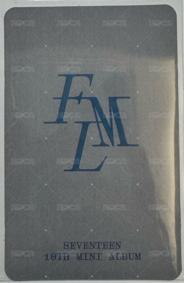 MINI10 yzy B 簽售卡 海邊燦 背面