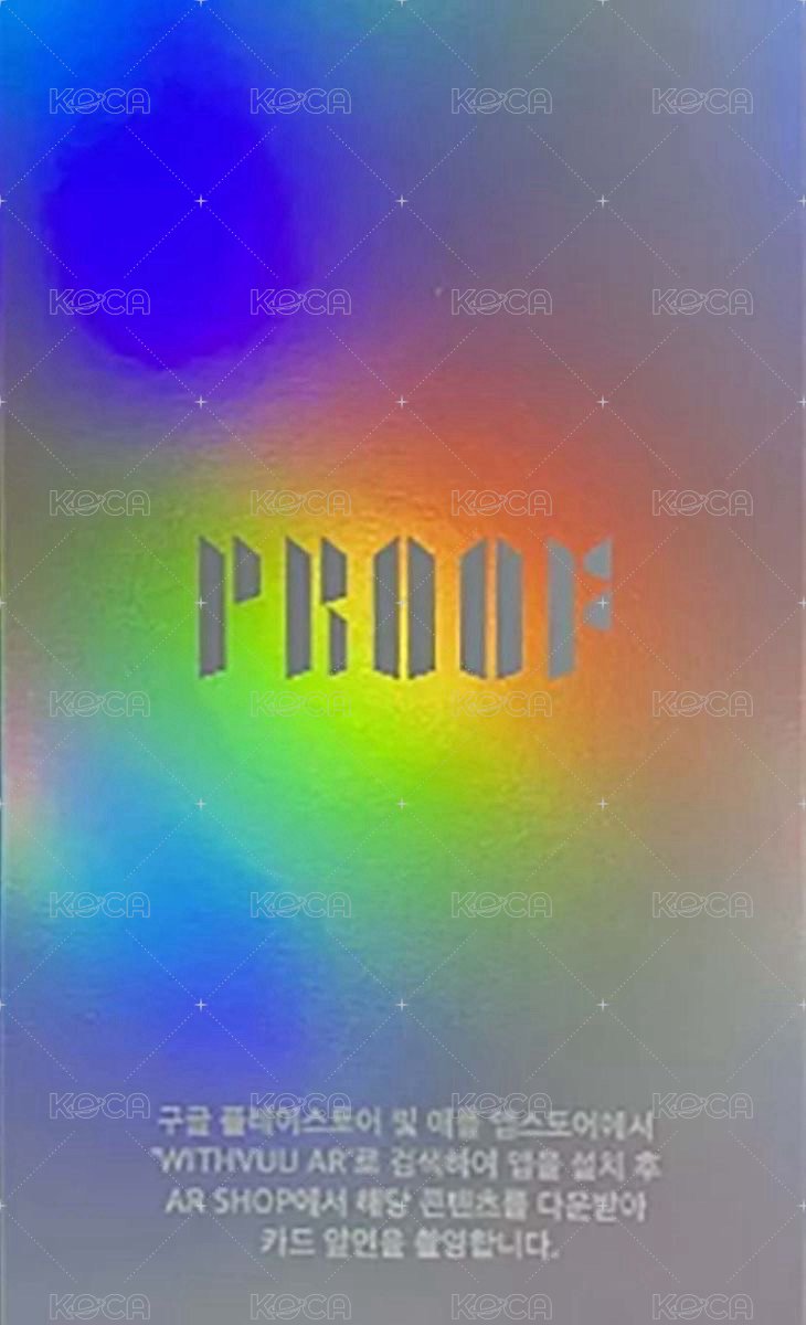 Proof 專輯卡 珍藏版 AR卡 背面