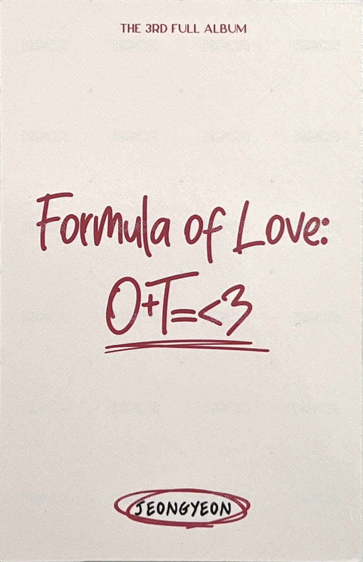 正規三 專輯卡 刮刮卡 背面