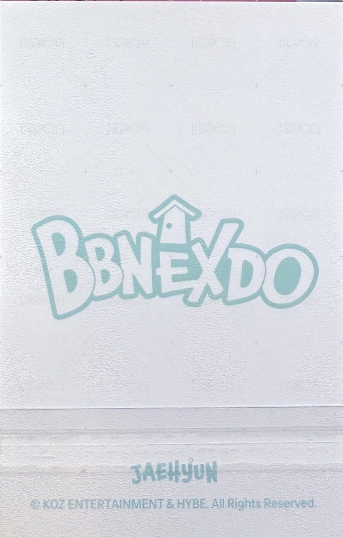 BBNEXDO 滿額卡 線下快閃 3 背面