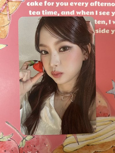 STAYC ISA bebe sr 星河 草莓莎 中文卡背