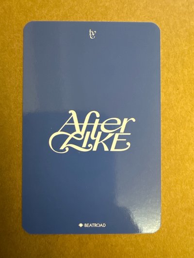 After LIKE br 簽售卡 