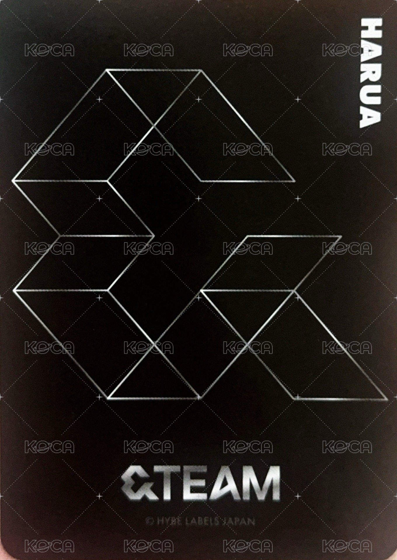 Other 周邊卡 手燈卡 背面