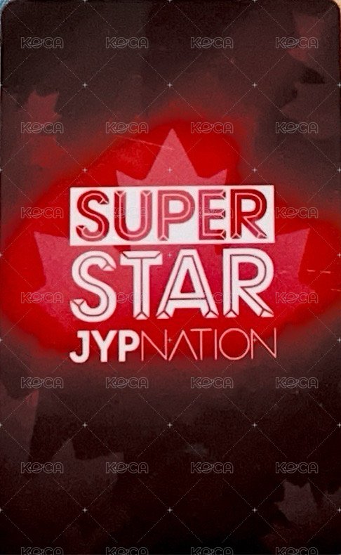 SUPERSTAR 遊戲卡 TORONTO 背面