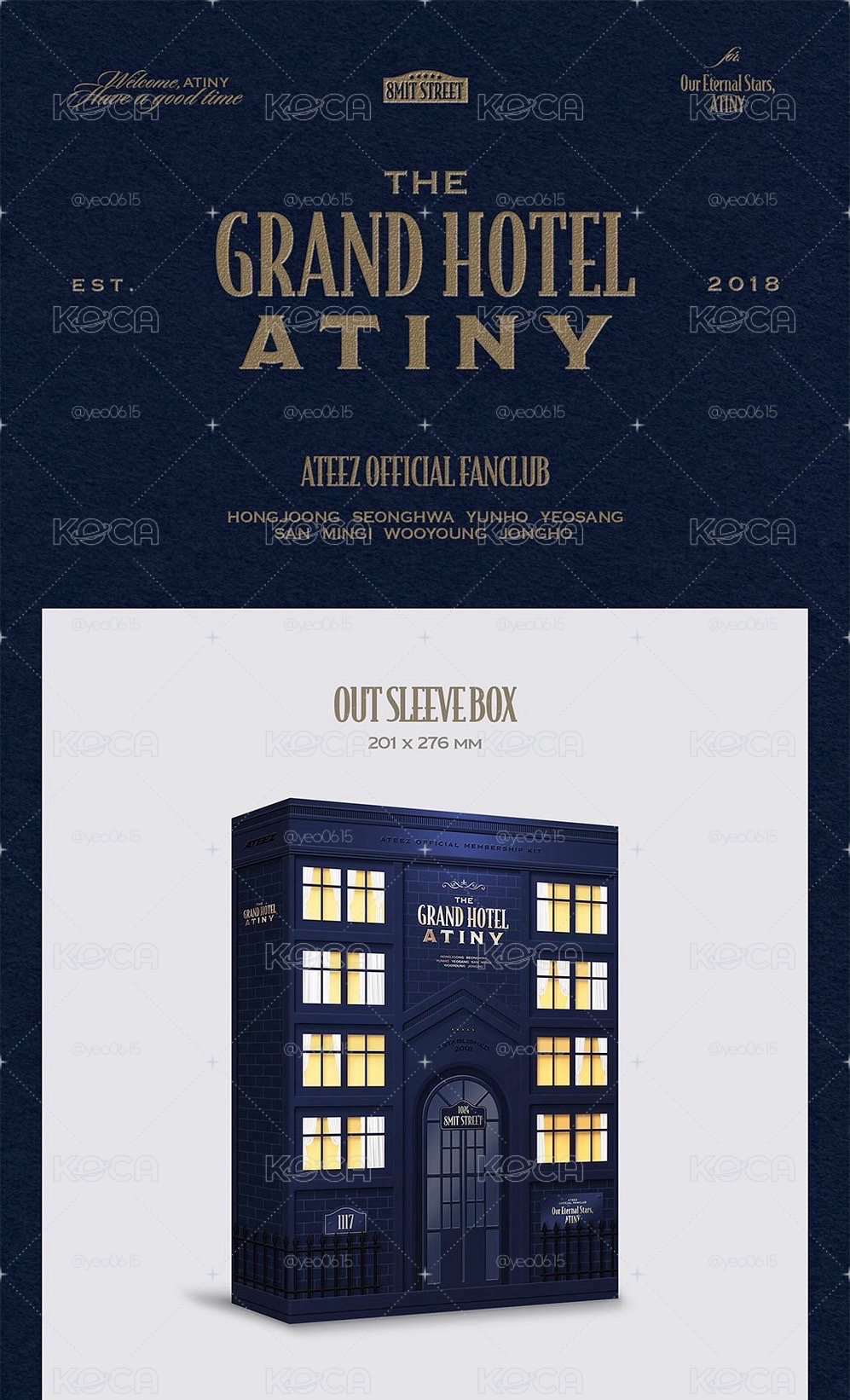 ATEEZ 2025年 6 期會員禮