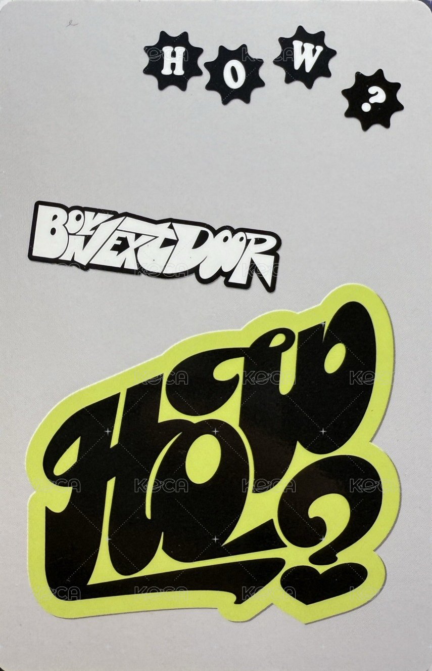 HOW? km蝦皮 2.0 簽售卡 1 背面