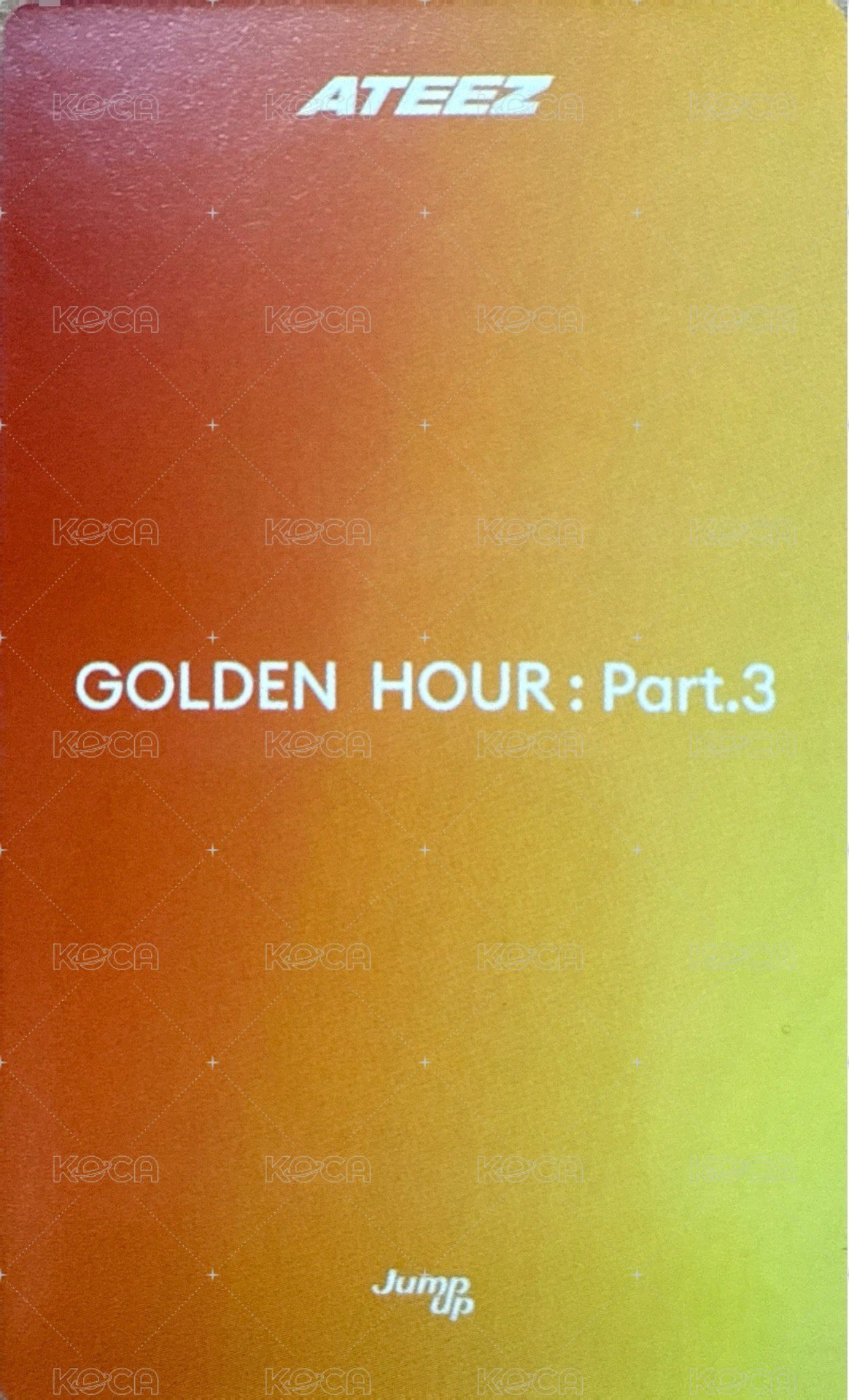 GH3 ju 簽售卡  背面