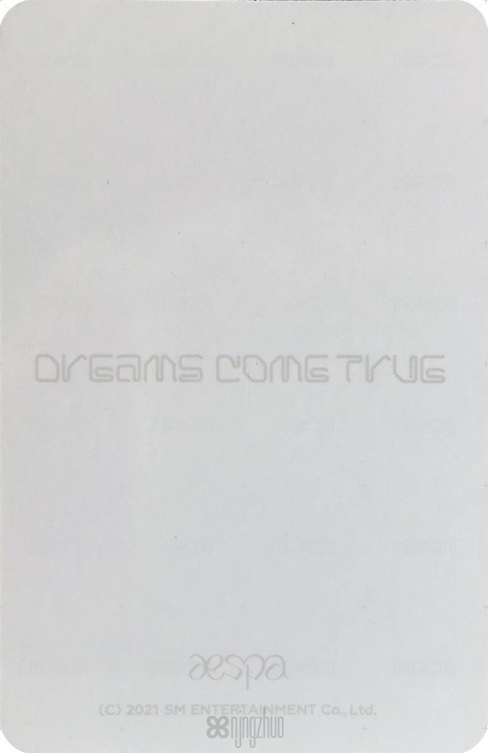 DCT 周邊卡 閃卡冬 背面