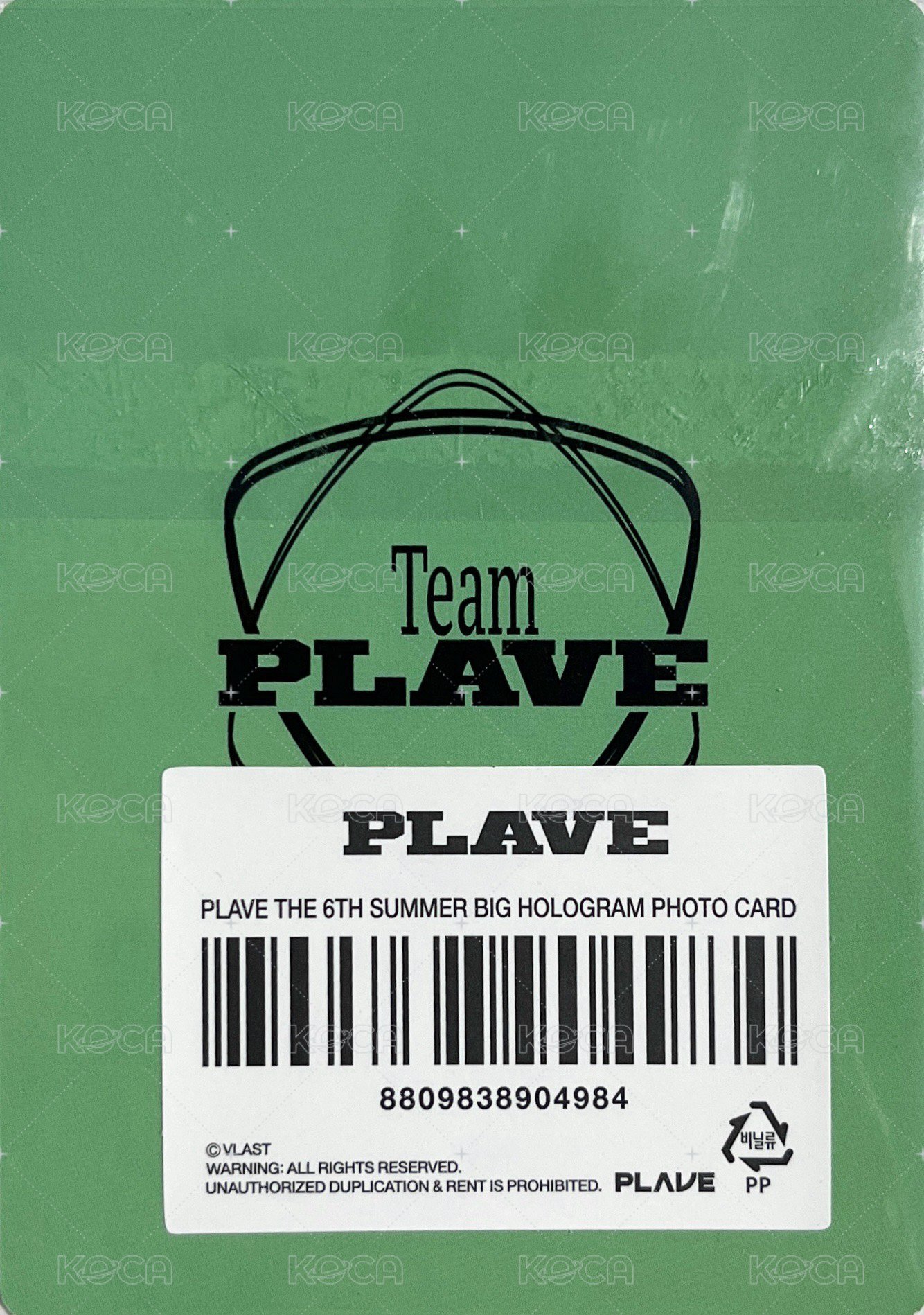 六夏 周邊卡 帽T 鐳射閃卡 背面