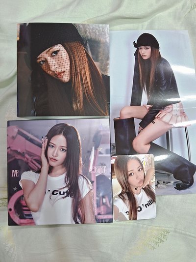 兪真單封+專卡+迷你摺疊海報/兪真專卡