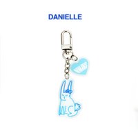 weverse merch 鑰匙圈吊飾 Danielle 手繪鑰匙圈