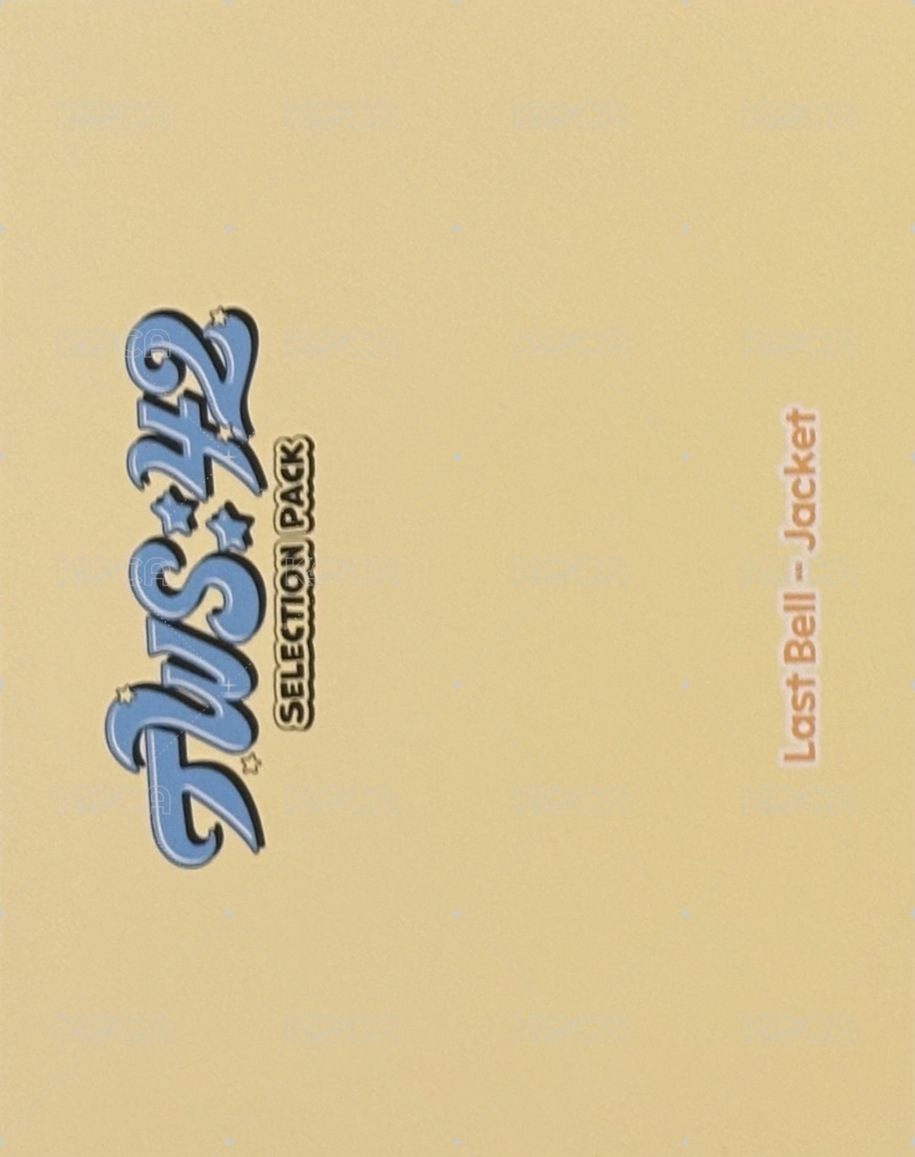 TWS:42 Selection Pack 周邊卡 團卡 背面