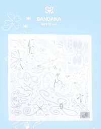 單一 棒球帽 頭巾（白版）