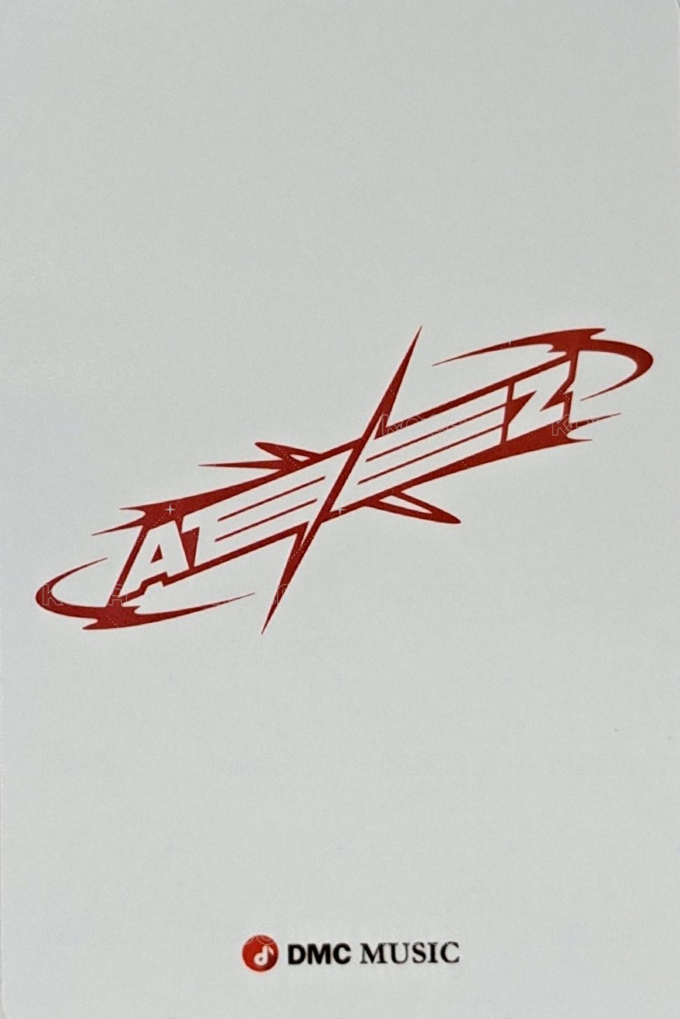 WILL dmc 簽售卡  背面