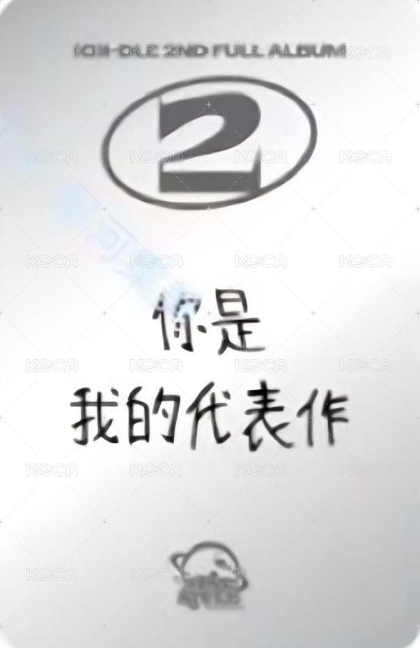 正規二 sr 1.0 特典卡  背面