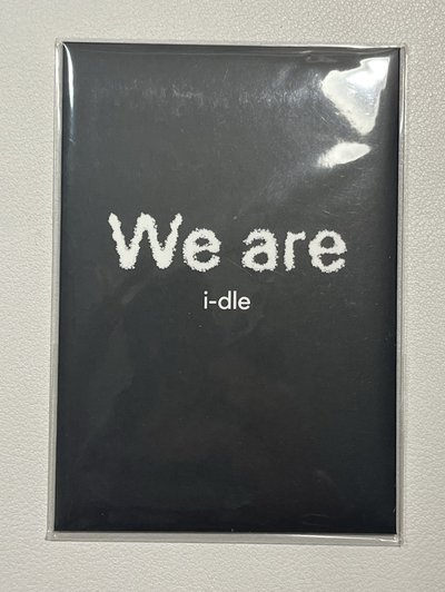 we are快閃隨機卡包未拆