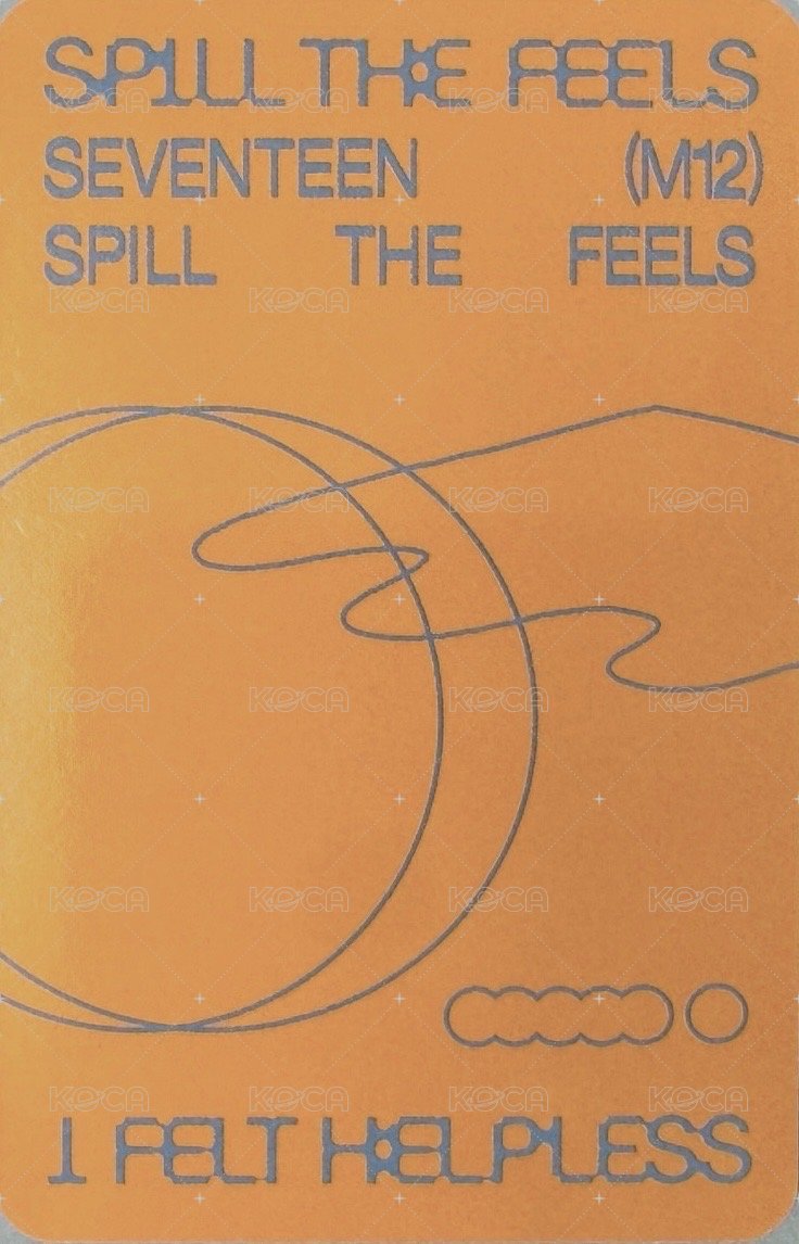 MINI12 target 特典卡  背面